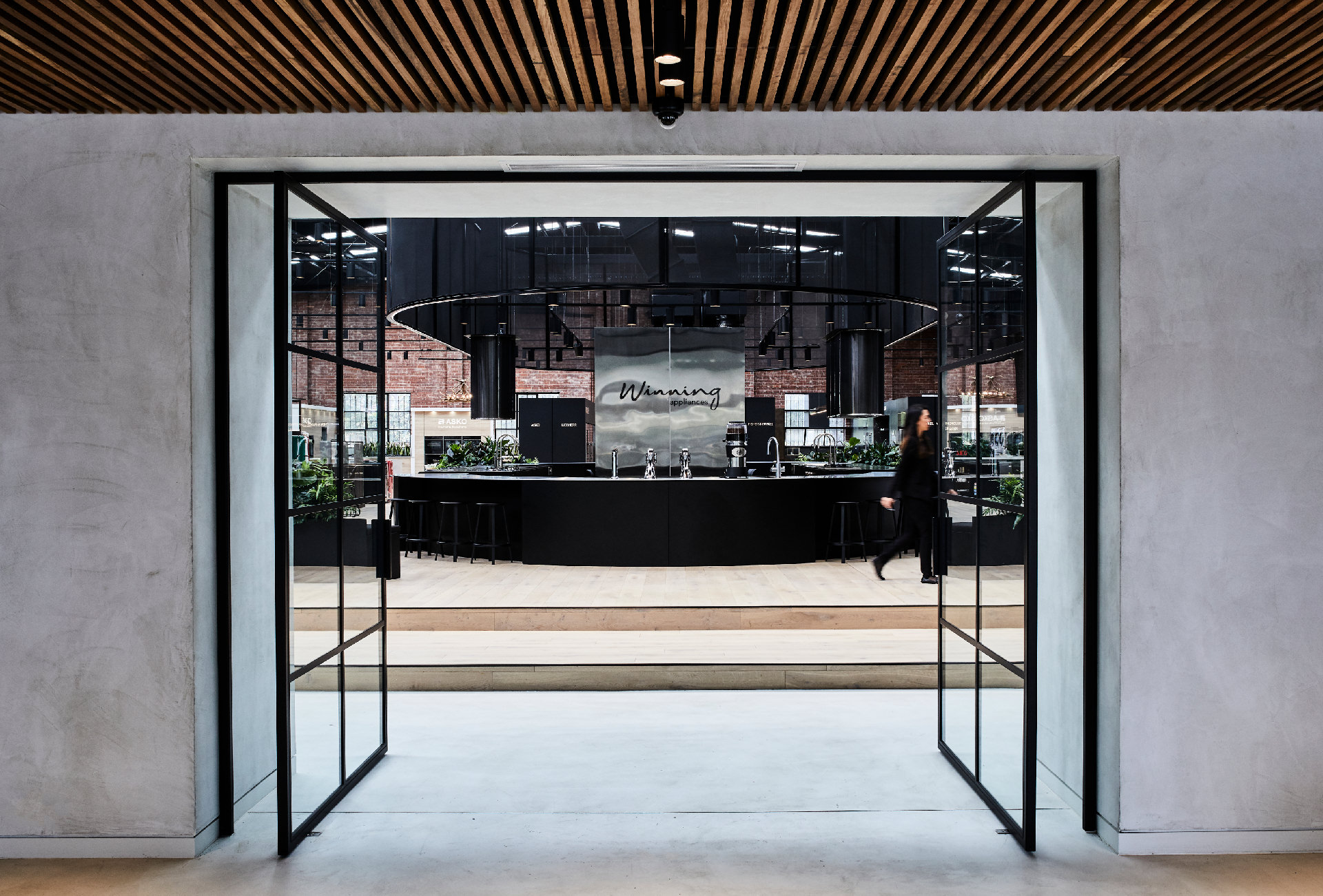 Prime Building Surveyors Winning Appliances - Richmond showroom floor entry
